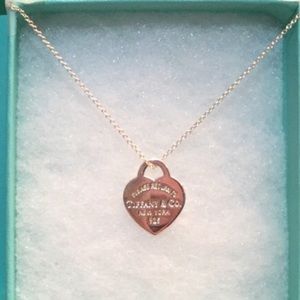 Brand new Tiffany and co. heart pendant